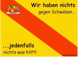 Aufkleber Wir Haben Nichts Gegen Schwaben