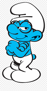 Print this color page back to the color pages. Brainy Smurf Holding A Book Clipart Brainy Smurf Coloring Pages Png Download 1994074 Pinclipart