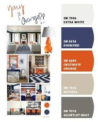 Decor Color Scheme Orange Navy Boys Room Blue Orange Boys Rooms Living Room Paint Color Ideas Orange