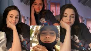 Only high quality pics and photos with selena gomez. Selena Gomez Instagram Live Stream 24 October 2020 Ig Live S Tv