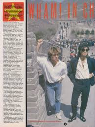 Wham In China Part 1 Smash Hits Magazine 1985