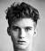 Short Wavy Hair Men Fade
