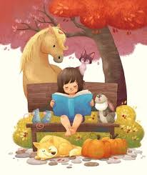 Negah Timeline Photos Children Illustration Reading Art Reading Books Illustration