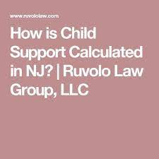 How Is Child Support Calculated In Nj Ruvolo Law Group Llc Child Support Quote Calculate Child Child Support Child Support Quotes Child Support Payments
