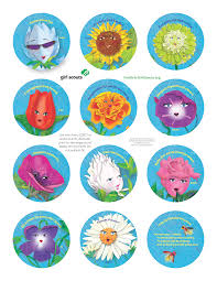 Everything they do—from planting an indoor garden to helping their community to proudly adding that first petal to their vest—sparkles with that first time ever newness! Freebies Strawjenberry Designs