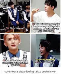 Dokyeom Got Insecurity Problems Seventeen Dk Seokmin Dokyeom Seventeen Kpop Seventeen Memes Seventeen
