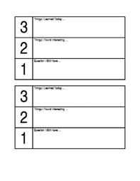 Nys common core mathematics curriculum. 3 2 1 Exit Ticket By Keep History Simple Teachers Pay Teachers