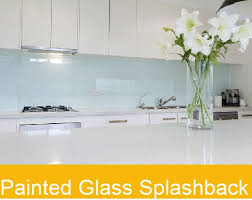 painted glass splashbacks & mirrored