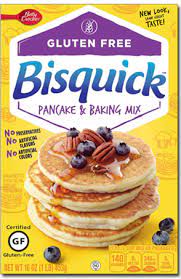 A little butter, arrowroot starch and milk and you have a biscuit worthy of breakfast, lunch or dinner. Bisquick Gluten Free Pancake Baking Mix