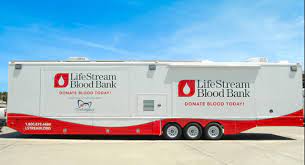 We provide more than 210,000 blood products each. Lifestream Blood Bank Mobile Specialty Vehicles