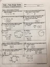 Unit 7 polygons this unit discusses quadrilaterals parallelograms rhombi figures are special quadrilaterals homework answers geometry unit 8 test answers. Unit 7 Polygons And Quadrilaterals Homework 3 Answer Key