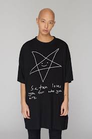 Satan Loves You Oversize T Shirt By Long Clothing Unisex Dark Fashion Clothing Great news!!!you're in the right place for oversized t shirts. satan loves you oversize t shirt unisex