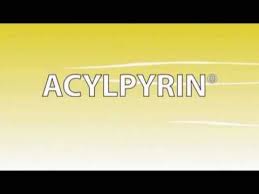 Acylpyrin® je voľnopredajný liek na zníženie horúčky, na úľavu od bolesti pri chrípke a prechladnutí a na medzi lieky obsahujúce kyselinu acetylsalicylovú patria lieky acylpyrin®. Acylpyrin Youtube