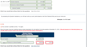 Discount bonds payable are the bonds issued at discount by the companies and happens when the coupon rate that if offers is less than the prevailing market interest rate. Solved Show The Proper Long Term Liabilities Balance Shee Chegg Com
