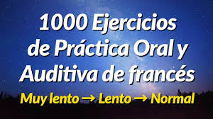 3 de noviembre de 2010. 1000 Ejercicios De Practica Oral Y Auditiva De Frances Youtube