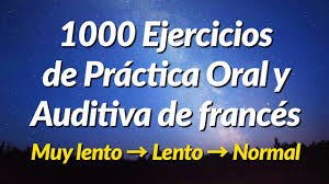 Las resolverá en un plazo máximo de 24 horas. 1000 Ejercicios De Practica Oral Y Auditiva De Frances Youtube