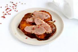 Magret De Canard A La Mangue Caramelisee Sauce Au Vinaigre Balsamique Par Philibon Recette Recettes De Cuisine Magret De Canard Recettes De Mangue