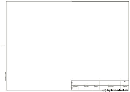 Wenn du keine technische zeichnung erstellen musst, so ist sketchup free eine gute alternative um schnell ein 3d modell zu erstellen. Transparentpapier Zeichenpapier Mit Schriftfeld Rand Technisches Zeichnen A3 Eur 12 90 Picclick De
