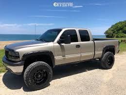 So if you like the look of the old c3500/gmt400 platform, but want a newer, bigger motor, look for a 2001 or 2002 c3500 hd (the hd. 2002 Chevrolet Silverado 1500 Wheel Offset Super Aggressive 3 5 Suspension Lift 6 747053 Team Stance