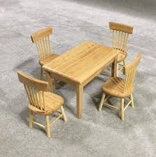 Miniature Dining Table Chairs Miniature Funiture Dollhouse Miniatures Dollhouse Decoration Dollhouse In 2020 Furniture Square Dining Tables Furniture Design
