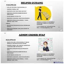 Graphic designer & admin online. Lowongan Kerja Toko Rapi Elektronik Magetan Januari 2021