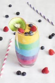 Smoothie Arc En Ciel Vegan A Base De Yaourt Fermente Aux Probiotiques Rainbowsmoothie Cuisine Creative Arc En Ciel Delicieux