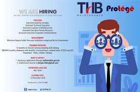 Thb maintenance sdn bhd alor star location •. Dear Graduates We Have Good News Thb Maintenance Sdn Bhd Is Currently Looking For Protege Rtw Trainee Hurry Up And Send Your Resume To Kerjaya Thbm Gmail Com Kindly Refer Poster For More Info