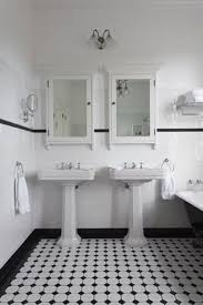 25 Black And White Victorian Bathroom Tiles Ideas And Pictures Classic Bathroom Tile Vintage Bathroom Tile Bathroom Tile Designs