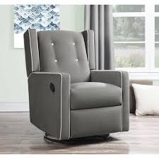 Baby Relax Mikayla Swivel Gliding Recliner Mocha Walmart Com Rocker Recliners Nursery Chair Recliner