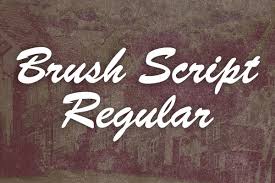 Download this font for free and use on your own software, application, design, branding, logo design and other development projects for your personal or professional. Brush Script Font Tester