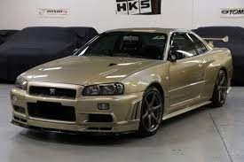 The r33 which it replaced was a great car but the r34 gtr is much more advanced in every area. 2002 Nissan Skyline R34 Gt R V Spec Ii Nur Bayside Blue Jv Imports Cars Parts Tuning Kfz Import Shop Steyr