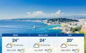 Ce travail est commencé depuis 7141 jours (37 x 193 jours). Meteo Nice Previsions Du Samedi 20 Juillet 2019