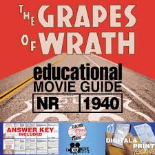 The Grapes Of Wrath Movie Guide Questions Worksheet Google Form 1940 Movie Guide Grapes Of Wrath This Or That Questions