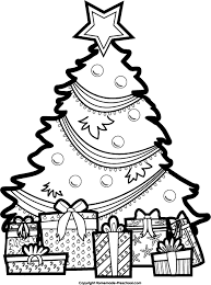 Black And White Christmas Trees Clipart Present Clipart Black White Search Results New Calendar Template Christmas Tree Collection Christmas Tree Coloring Page Tree Line Drawing