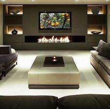 Amazing Wall Tv Cabinet Designs 31220 Cozy Family Rooms Modern Fireplace Home Theater Rooms