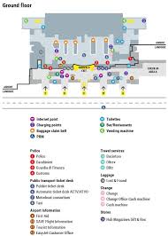 Dicover All Spaces Of The Venice Airport Floor Signage Airport Design Airport