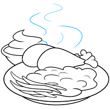 How To Draw A Chicken Dinner Really Easy Drawing Tutorial How to choose the best drumsticks for you. how to draw a chicken dinner really