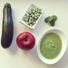 Zucchini Apple Peas Zucchini And Apple Can Sometimes Have Watery Textures When Pureed But Here Peas Pea Baby Food Baby Food Recipes Pureed Food Recipes