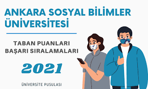 2020 yılı msü taban puanları ve baraj puanı için aşağıdaki tablo inceleye bilirsiniz: Ankara Sosyal Bilimler Universitesi 2021 Taban Puanlari Ve Basari Siralamalari Osym Universite Pusulasi