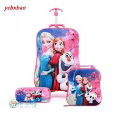 Children Wheeled Backpack Children S School Backpack With Wheel Trolley Luggage Boys Girls School Backpa School Bags For Kids School Trolley Bags Kids Suitcase