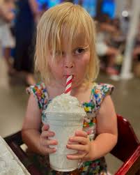 Weekend plans: double fisting cheese pizza, and slamming milkshakes 💪  #SBPM #sbpublicmarket #kidsnightout #pizzaparty #icecreamparty