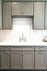 Proper Placement Of Cabinet Pulls Google Search Grey Shaker Kitchen Shaker Kitchen Cabinets White Subway Tile Backsplash