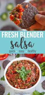 Fresh Blender Salsa Recipe Blender Salsa Fresh Tomato Recipes Fresh Salsa Recipe