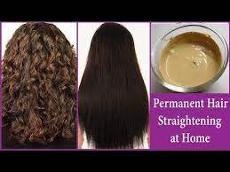 Always rinse with cold water, as this causes the hair cuticle to close up, making your hair smooth and silky. Permanent Smooth Hair Straightening At Home Instant Permanent Results Get Silky Straight Hair Youtu Smooth Hair Diy Hair Treatment Smooth Hair Remedies
