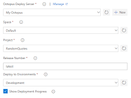 The deployment pauses so you can review the database deployment resources. Octopus Deploy Integration Visual Studio Marketplace
