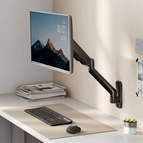 Single Monitor Spring Arm Mount
