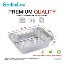China Disposable Aluminum Foil Pan Baking Roasting Take Out Food Containers China Aluminium Foil Container Foil Container