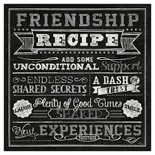Friendship Recipe Quote Echte Liebe Beziehungen Grosszugigkeit