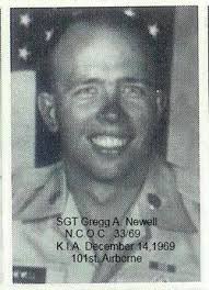 SGT Gregg Anderson Newell (1944-1969)
