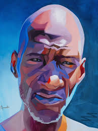 Leonardo Original Acrylic Oil Painting — Faces of Mankind